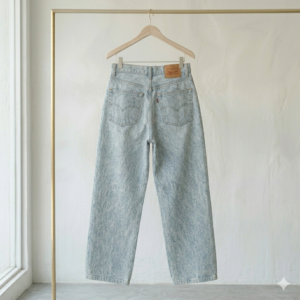 Alternative view of Pantalón “Flujo” (Baggy Eco Denim)